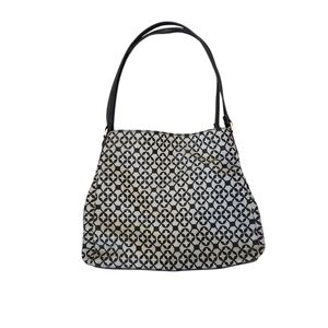 Black And Grey Printed Purse